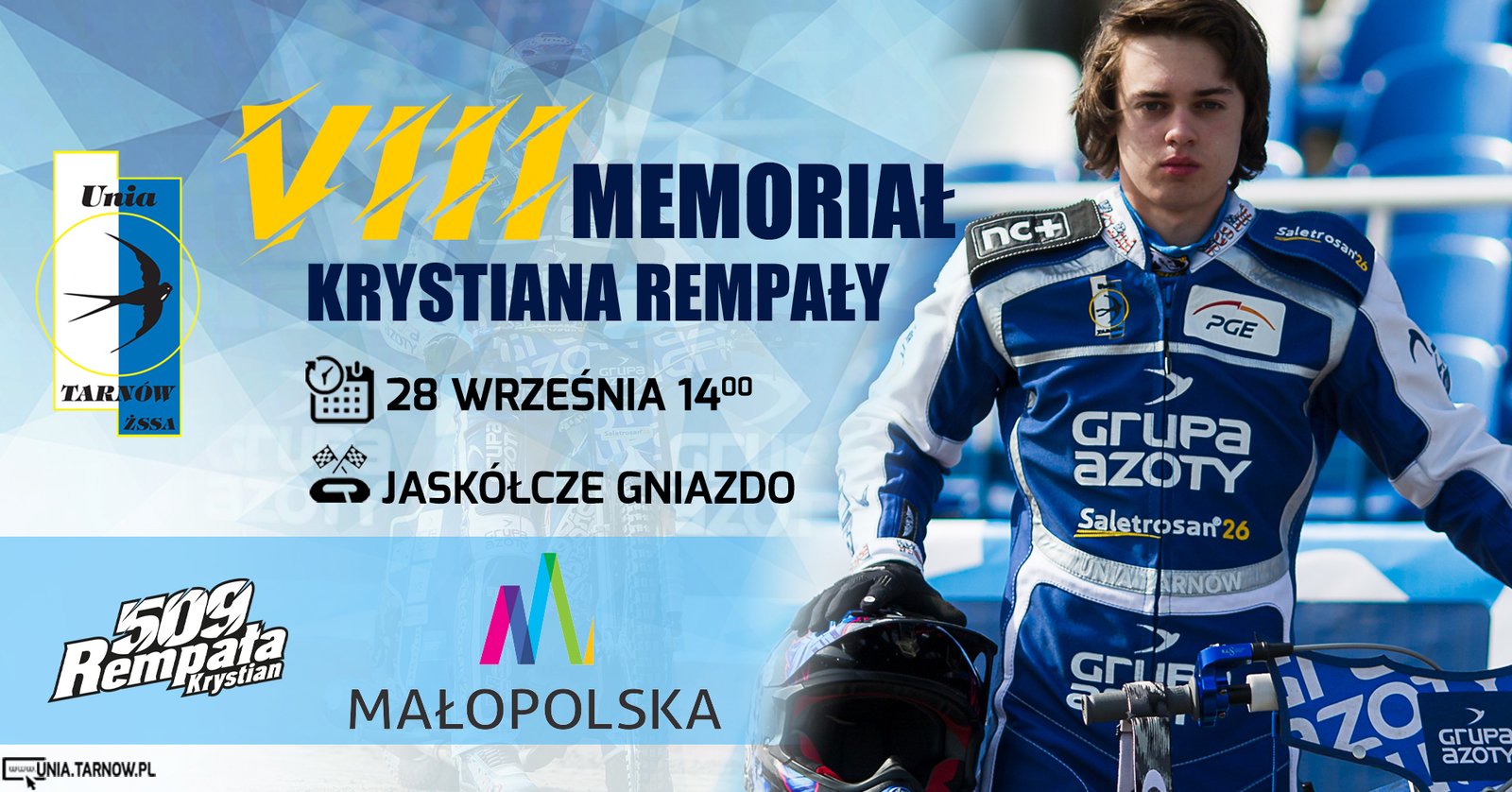 Żużel: w niedzielę VIII Memoriał Krystiana Rempały