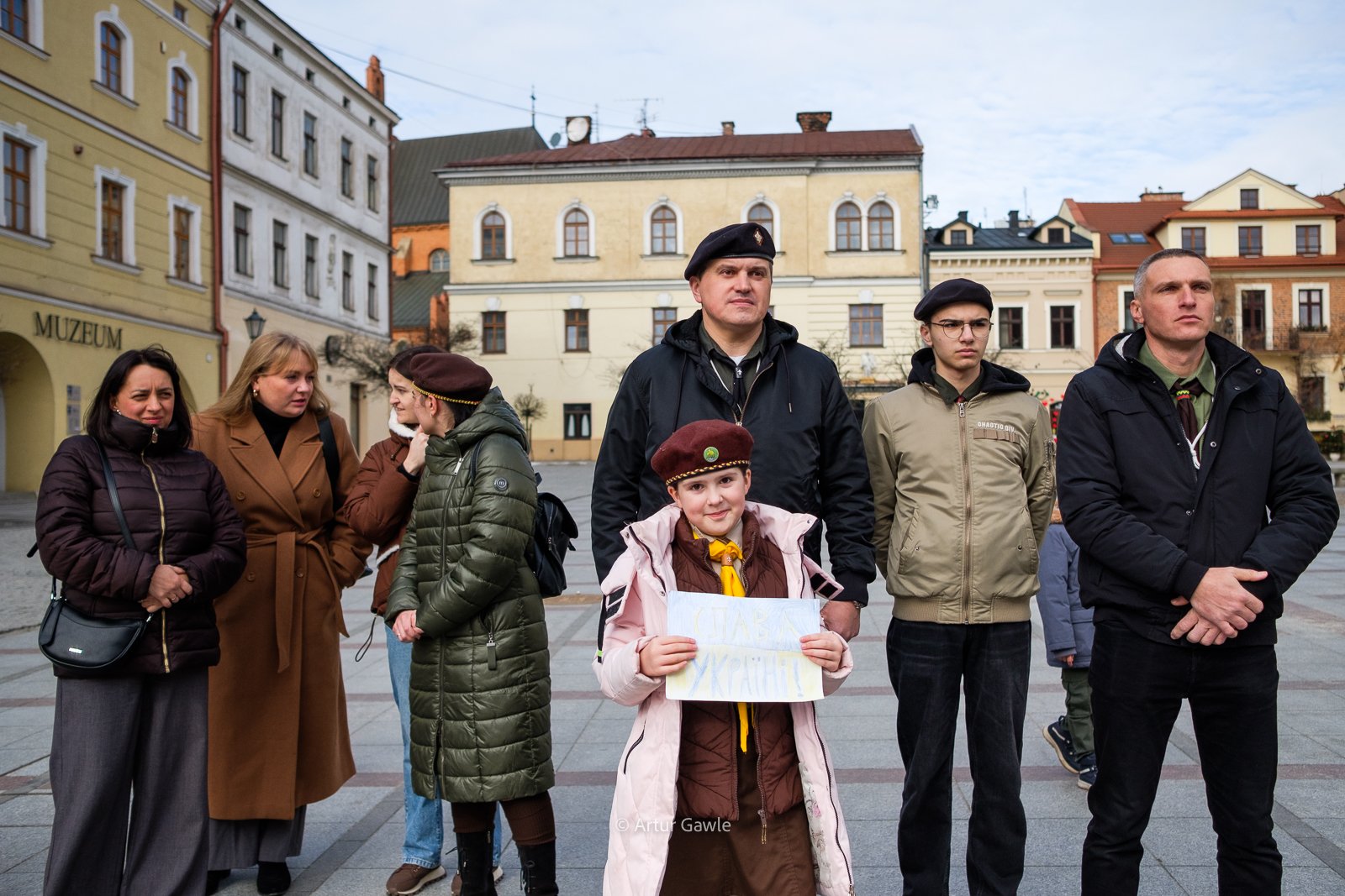 Solidarni z Ukrainą – spotkanie na tarnowskim Rynku [zdjęcia]