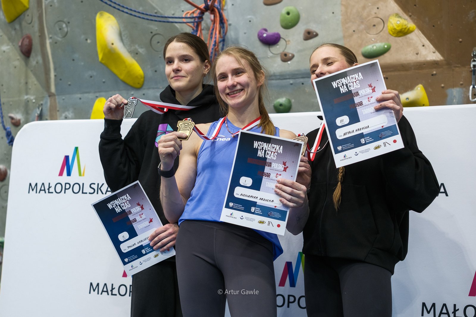 Emocjonujące zwycięstwa tarnowian na ściance Akademii Tarnowskiej [zdjęcia]