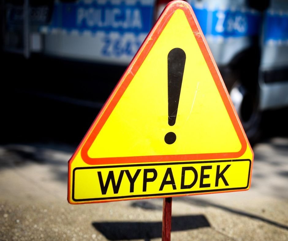 Ciężkowice: Poważny wypadek motocyklisty.