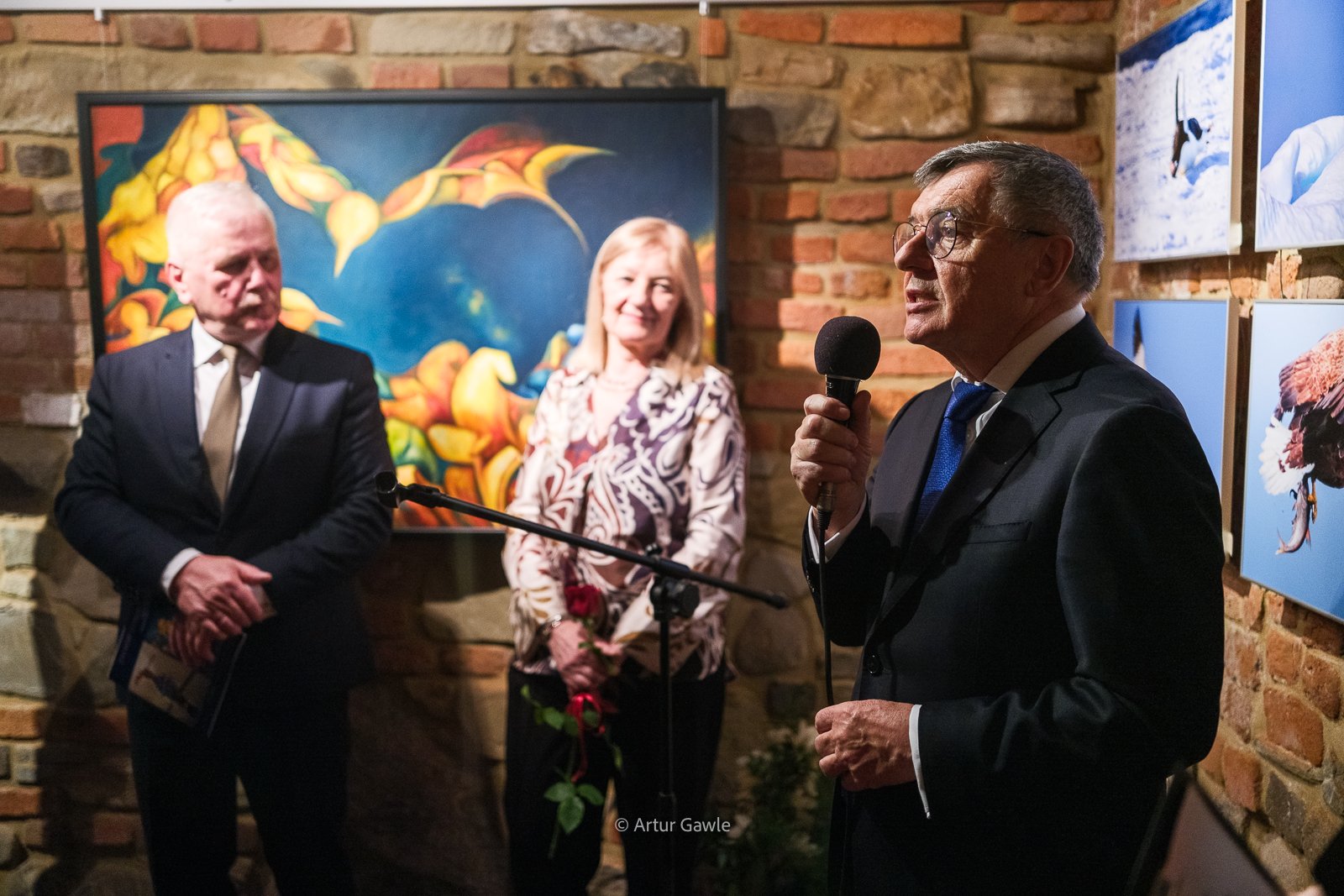 Otwarcie wystawy Lucji Radwan i Zenona Kosiniaka-Kamysza [zdjęcia]