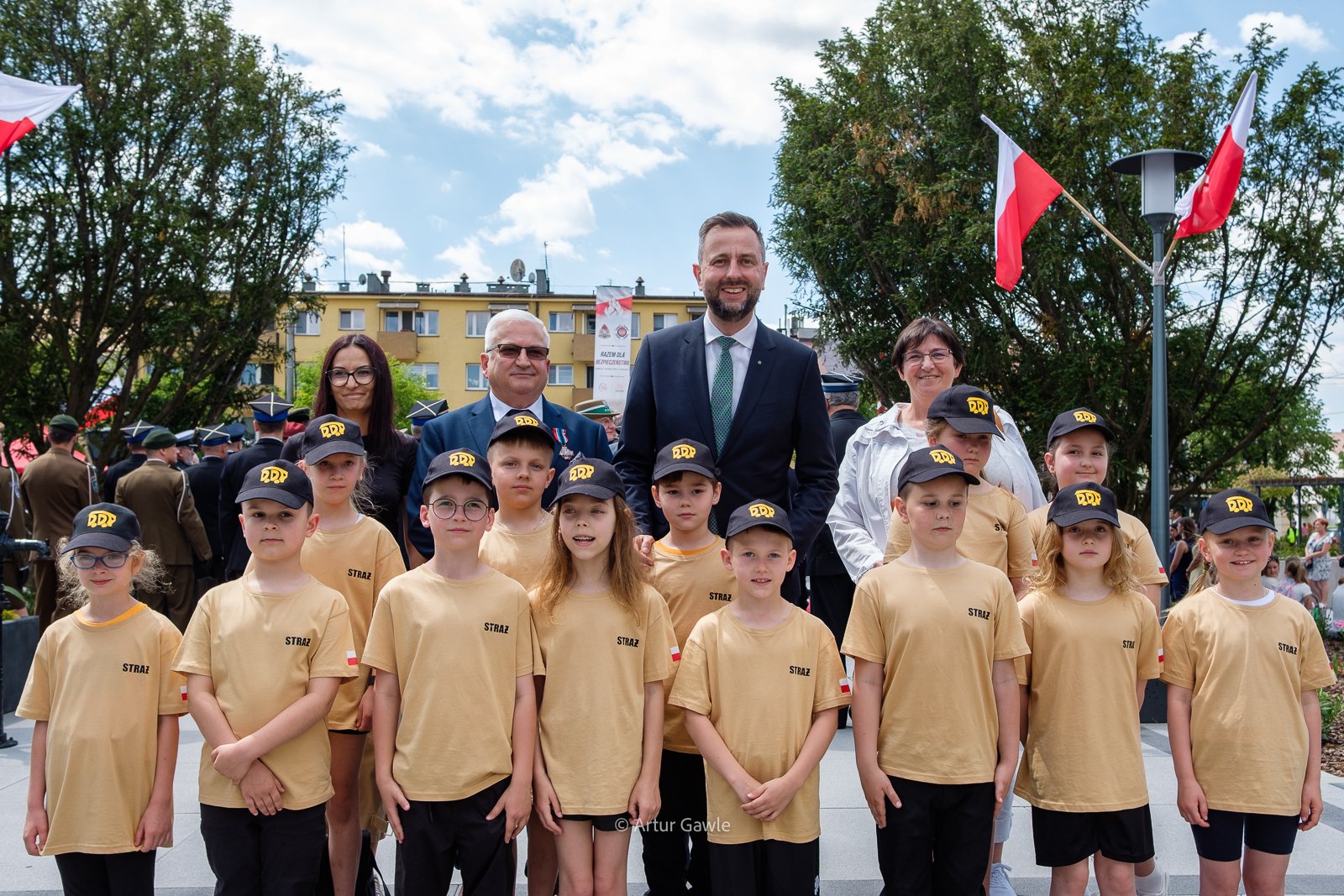 Wojewódzkie Obchody Dnia Strażaka w Dąbrowie Tarnowskiej z udziałem szefa MON Władysława Kosiniaka-Kamysza [zdjęcia]