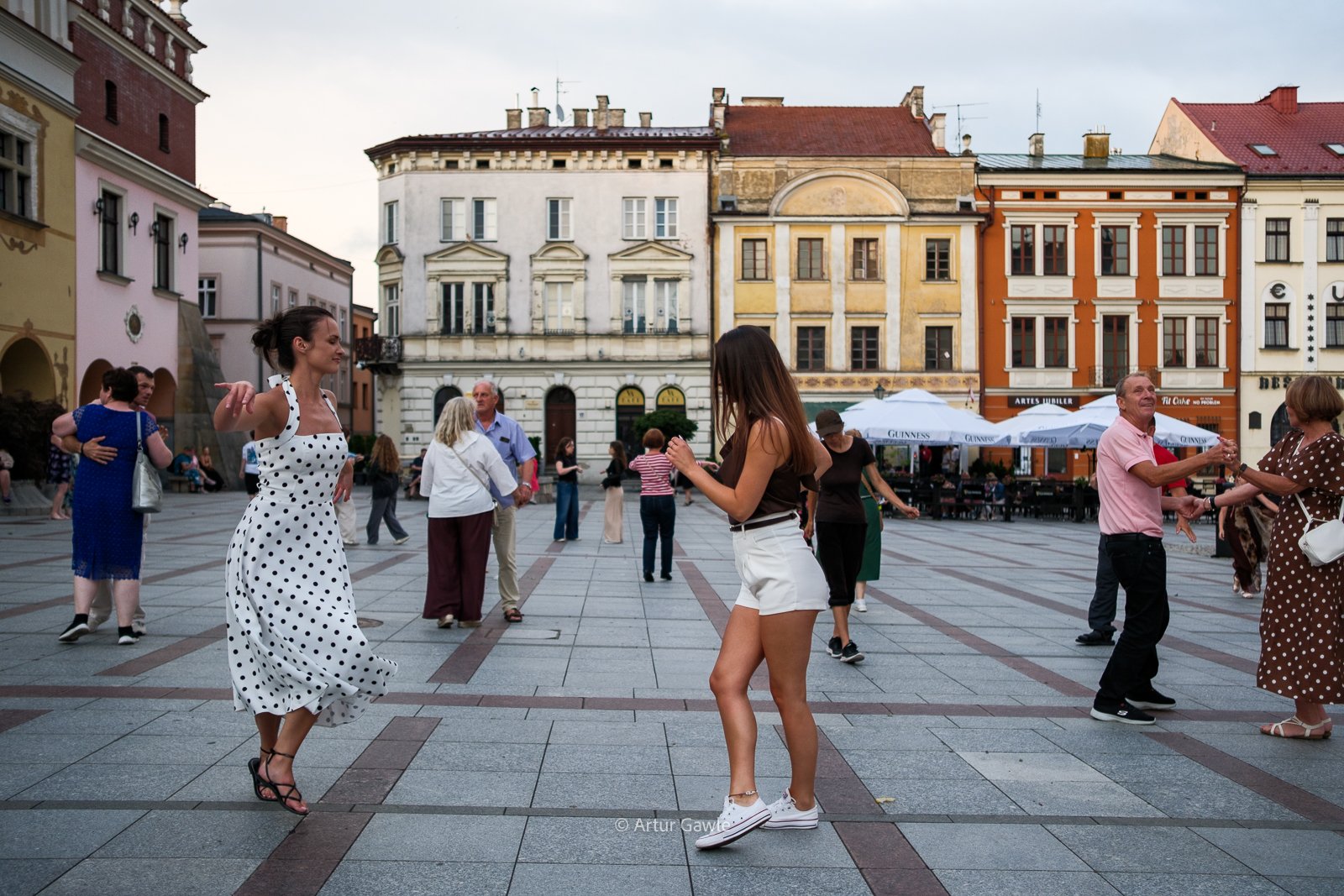 Taneczna niedziela na Rynku w Tarnowie [zdjęcia]