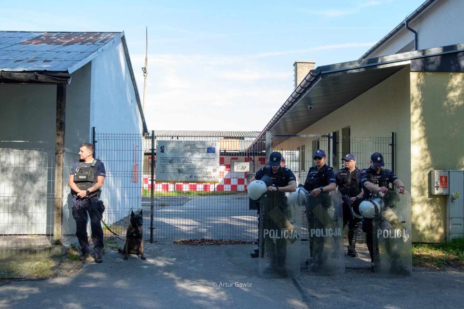 Policja obstawiła Planty, a Unia ograła Tarnovię 1:3 w derbach Pucharu Polski [zdjęcia]