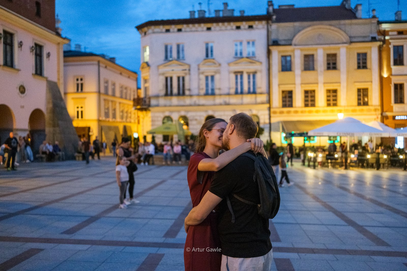 Taneczny wieczór pod Ratuszem [zdjęcia]